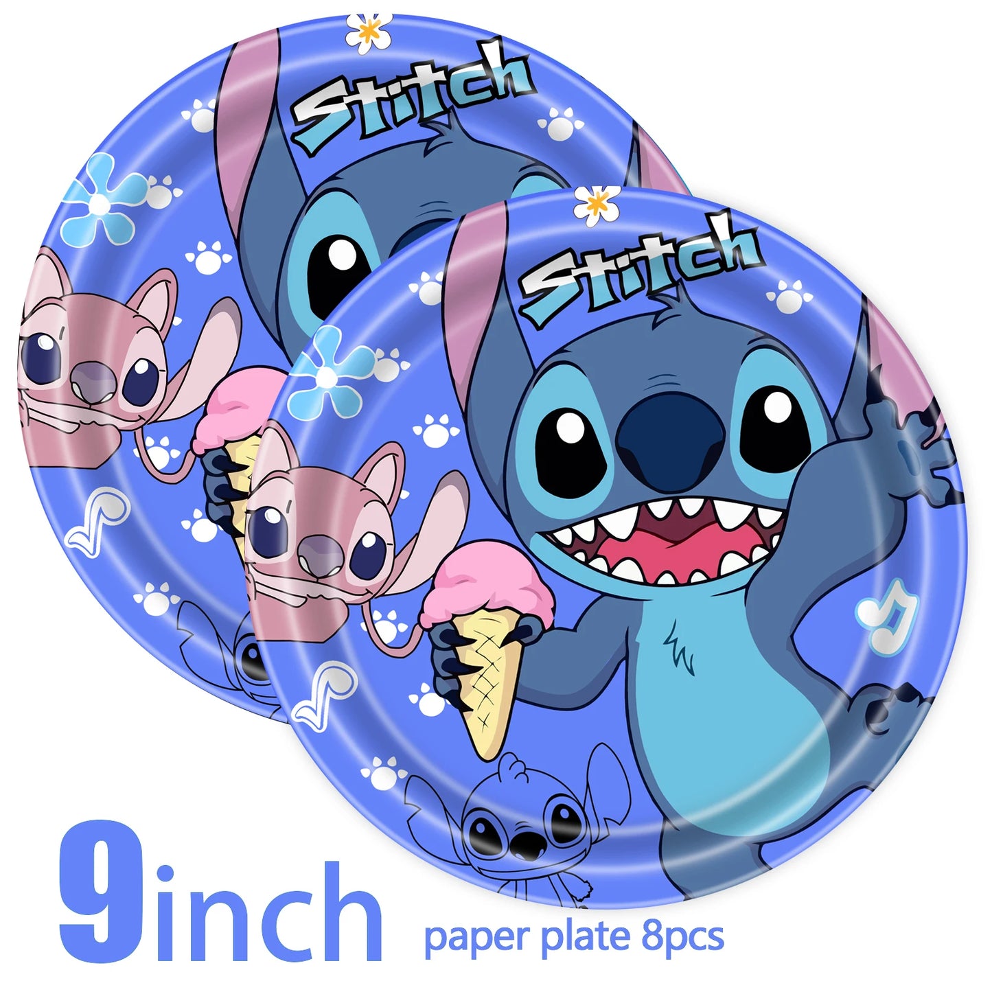 Lilo And Stitch Birthday Party Decoration Balloon Cup Gift Bag Plate Napkin Tablecloth Cakestand Party Supplies